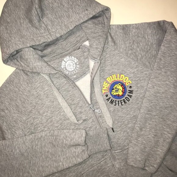 The Bulldog Amsterdam Full Zip Unisex Hoodie-Men's or Women's -Size M - Picture 13 of 13
